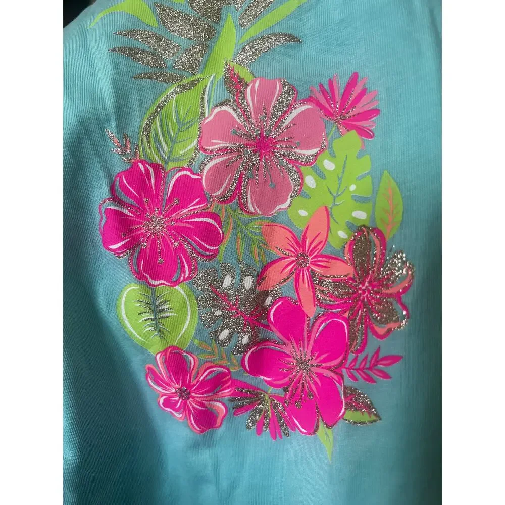 Tommy Bahama Short Set Size 5 -6 Floral Graphic
